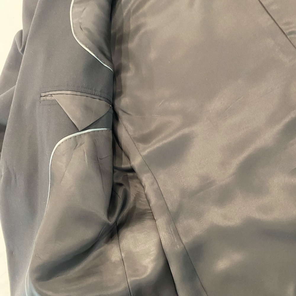 Brooks Brothers 2 Button Select Solid Black Suit … - image 5